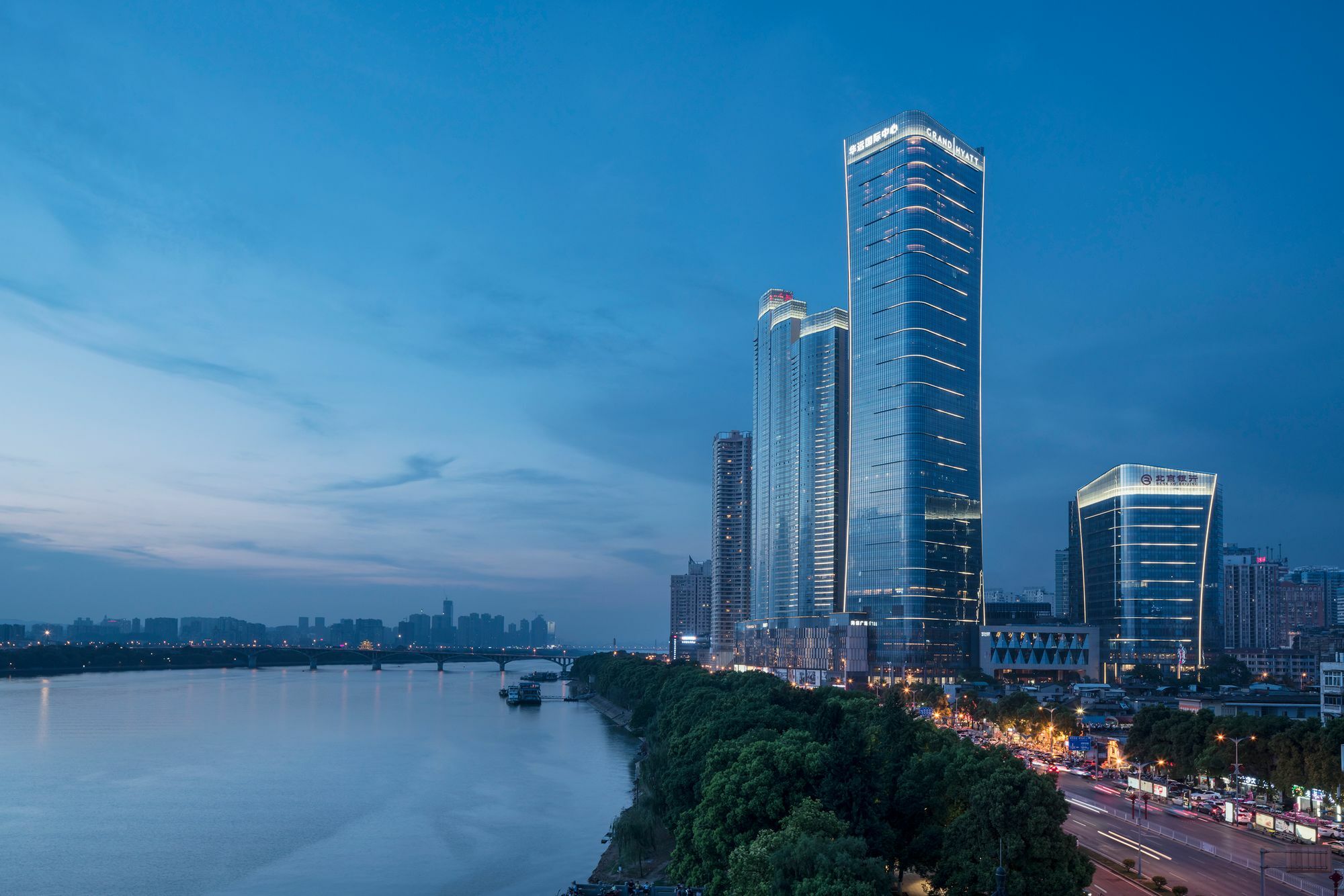 Grand Hyatt Changsha-Close To Helong Sports Center Buitenkant foto